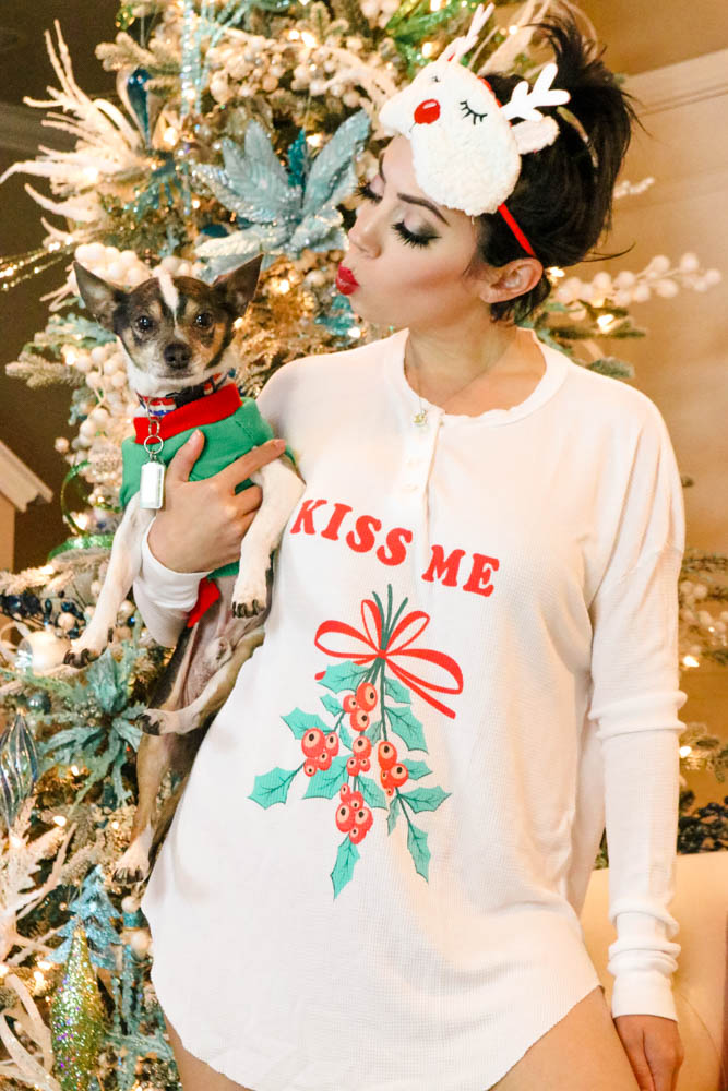 30 Days of Holiday Dress-ing | No. 4 Wildfox Christmas Pajamas + What I’m Thankful for