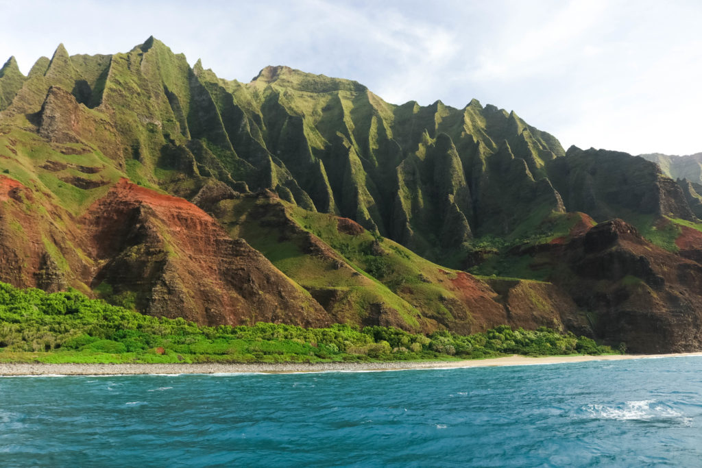 Na Pali Coast Cliffs