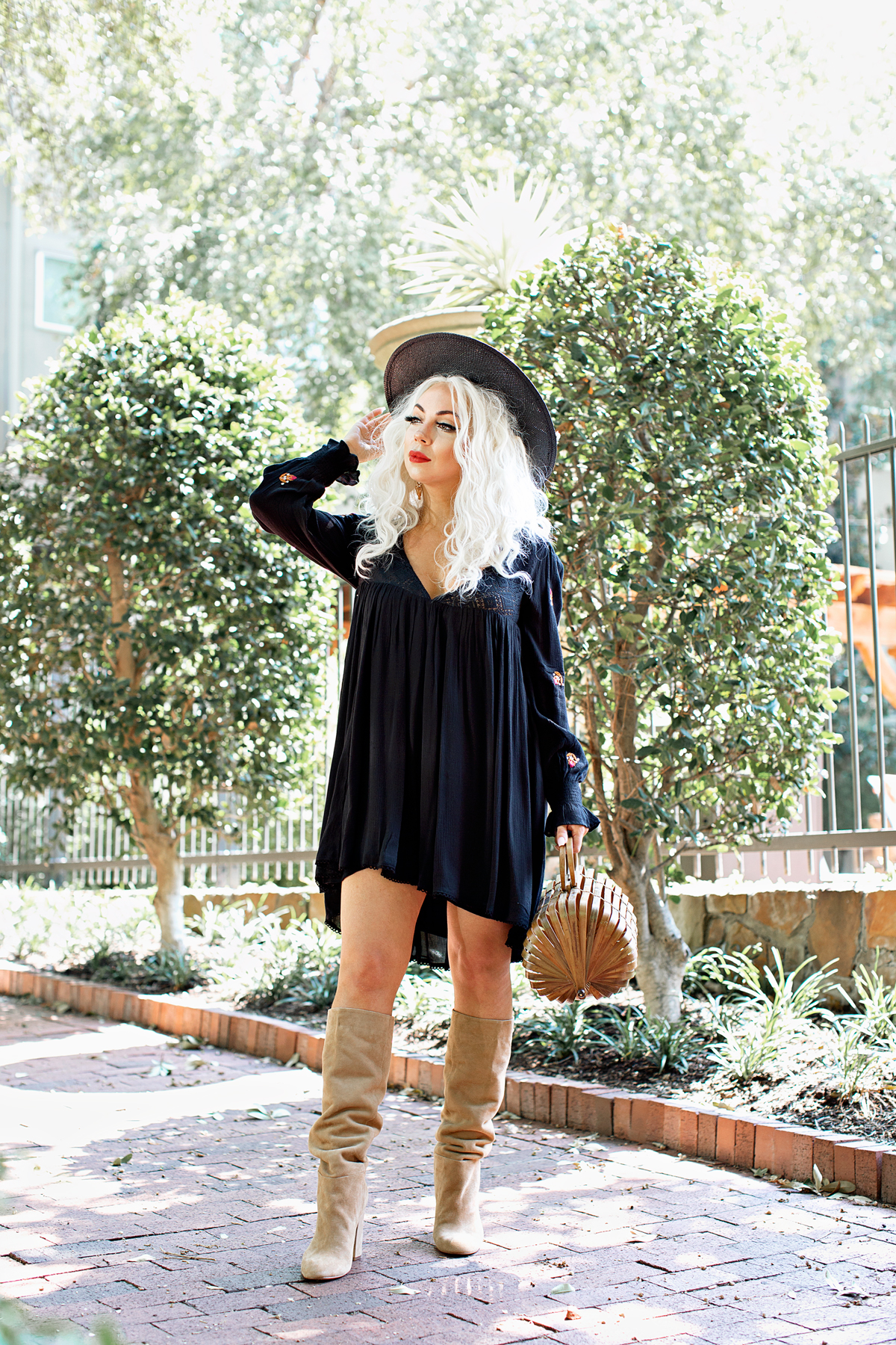 free people embroidered dress