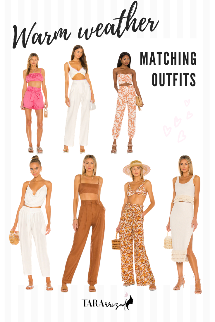 Cute Warm Weather Matching Sets I Can’t Get Enough of!